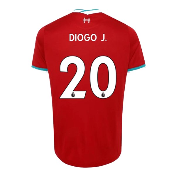 Maglia Liverpool NO.20 Diogo Jota Prima 20/21 Rosso